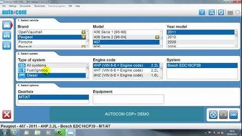 Autocom CDP+ Demo