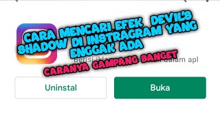 CARA MENCARI EFEK IG DEVIL'S SHADOW YANG ENGGAK ADA 💌 YANG LAGI VIRAL NIH
