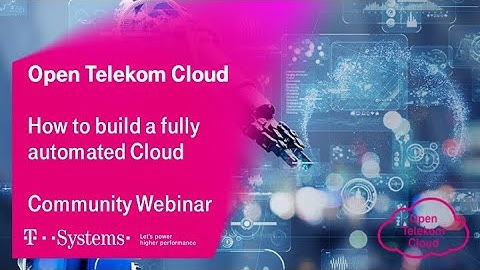 How to build a fully automated Open Telekom Cloud with Terraform | Open Telekom Cloud | T-Systems