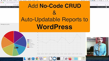 Add No-Code CRUD, Data Tables and auto-updatable Charts to your WordPress