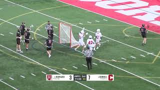 Highlights: Cornell Men's Lacrosse vs Harvard - 04/20/2024
