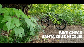 Santa Cruz Heckler Enduro Setup : Bike check