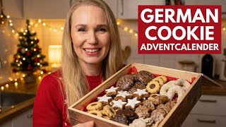 German Advent Calendar - 20 German Chistmas Cookies for Advent
