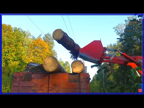 Погрузка Леса Длинномером