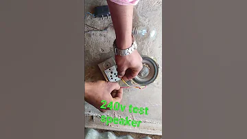 High Voltage Speaker Shorts Krop Lifehacks Viralvideo Amazing Dc Voltage 