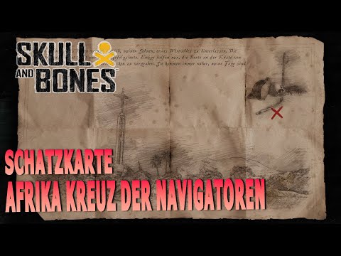 : Guide - Gelöst - Schatzkarte - Alt Afrika - Kreuz der Navigatoren