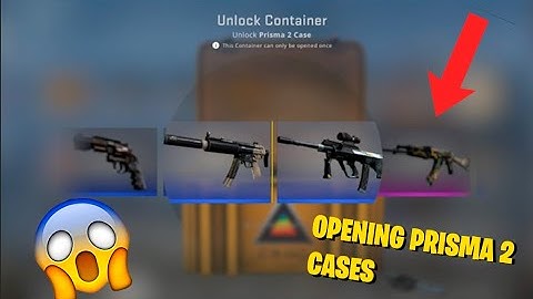 PRISMA 2 CASE OPENING! (dumb)