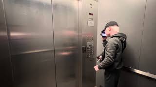 OBNOXIOUS DOVER BUZZ! Dover VR Traction Elevators - King Center - Auraria Campus - Denver, CO