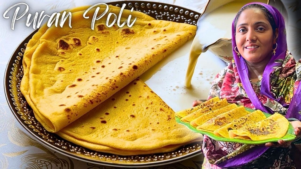 |•Gulbarga Special Puran Poli Recipe 2024•| Vlog. {AFREEN DASTARKHWAN}