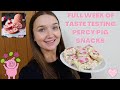 A WEEK OF TASTE TESTING PERCY PIG SNACKS 🐷 Rocky Road, Cupcakes, Ice Cream & more