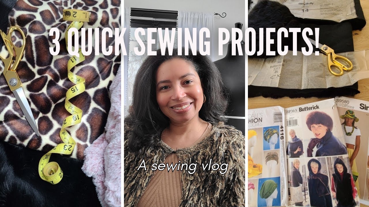 Три простых в исполнении проекта по шитью из искусственного меха!