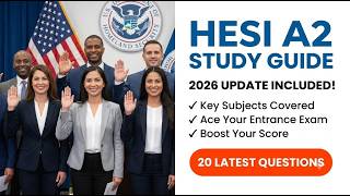 Master The Study Guide hesi a2 Exam With This Complete Review So You Can Finally Pass Your Test Now.