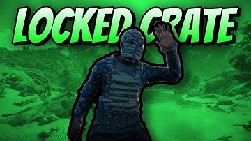 Pulling Up To Locked Crate | Rust Console Edition