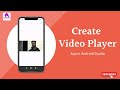 Video Player App in Android Studio using Kotlin & XML || Free Source Code || appmelodies.com