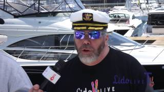 Dave and Hammer on the Newport Beach Boat Show