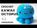 Amigurumi Crochet Kawaii Octopus | NO SEWING REQUIRED 🐙