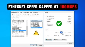 Fix Ethernet Speed Capped at 100Mbps on Windows 2024 (Updated)