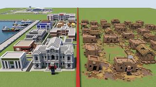 Zengin vs Fakir Başkan (Minecraft)