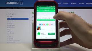 How to Change Keyboard Language on KYOCERA Torque G03 – Language List screenshot 2