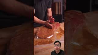 brisket steak bbq ???? food smokedbrisket recipe   mukbang shorts asmr cooking viral