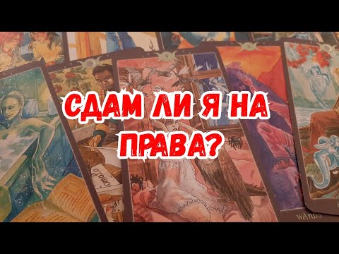 Выбери карту 🔮 СДАМ ЛИ Я НА ПРАВА? 🔮 ГАДАНИЕ ОНЛАЙН НА ТАРО