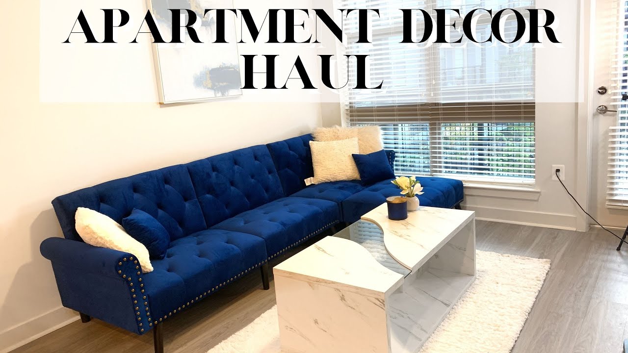 VLOG LUXURY APARTMENT LIVING ROOM DECOR SHOPPING HAUL 2020 YouTube