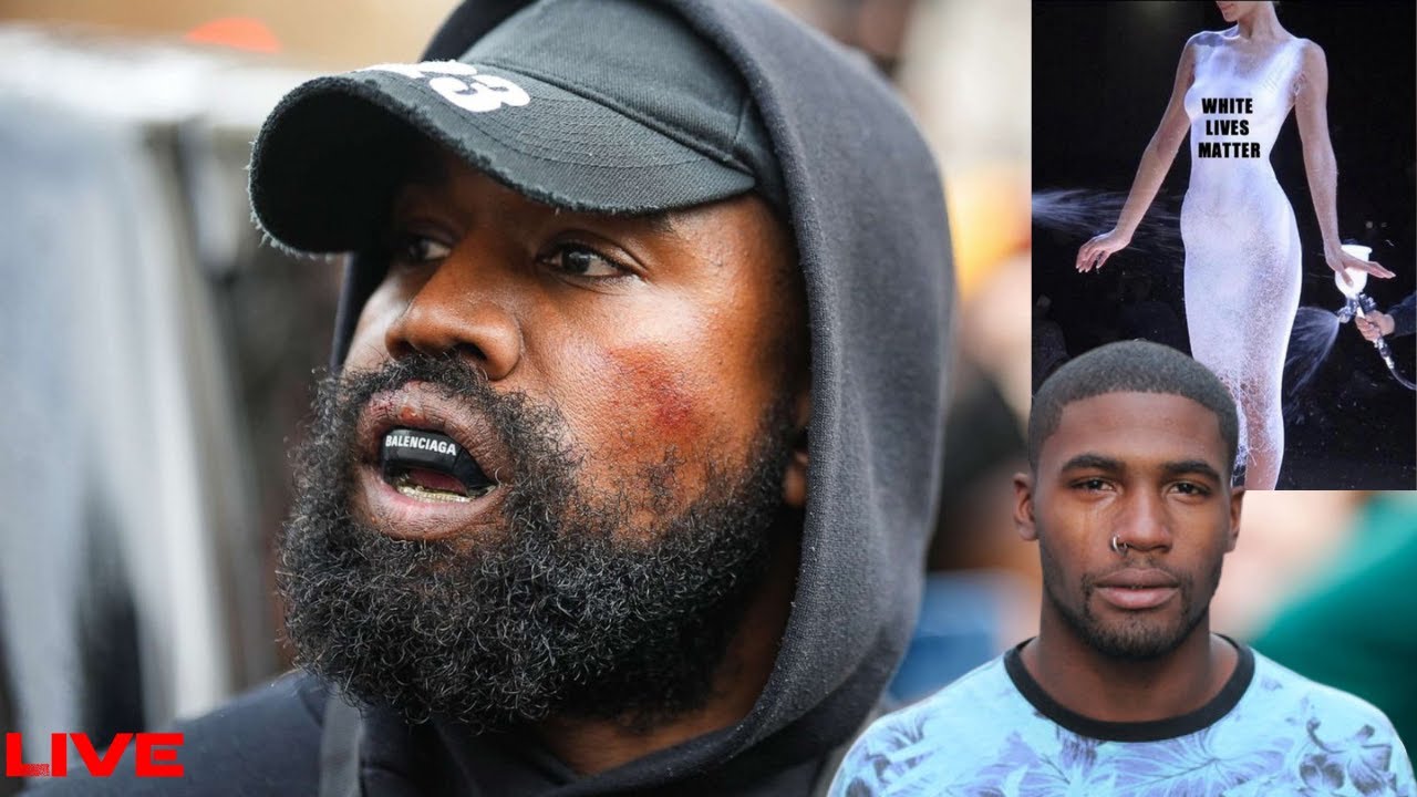 🔴LIVE: How Kanye West's "White Lives Matter" Shirt EXP0SE Hypocritical Melanated Peoples