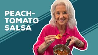 Love & Best Dishes: Peach-Tomato Salsa Recipe | Easy Summer Snack Ideas