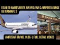 Delhi to amritsar by air vistara flight  igi terminal 3 domestic airport lounge and food court
