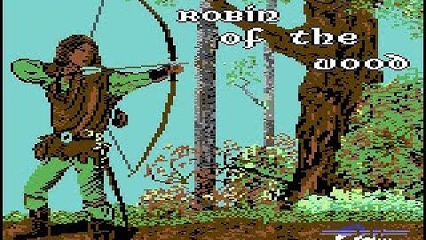 THE COMMODORE ARCHIVE EPISODE 107: ROBIN OF THE WOOD - C64 - 1985