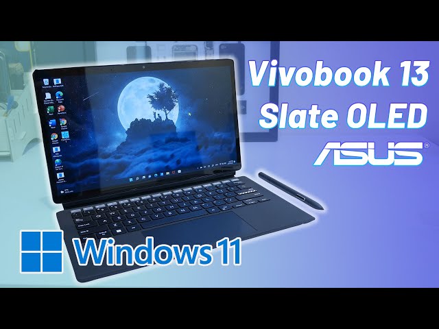 Máy tính bảng chạy Windows 11, màn OLED: Asus Vivobook 13 Slate Oled T3300KA
