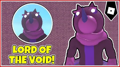 How to get "LORD OF THE VOID" BADGE + MORPH/SKIN in PIGGY RP CUSTOMS! - ROBLOX
