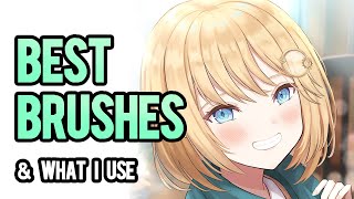 How to Find the Best Brushes in Clip Studio (that Japanese artists use) + What I Use