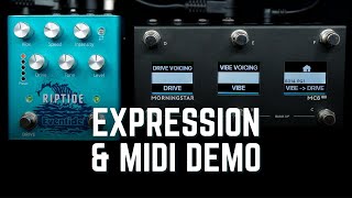 Eventide Riptide Stereo Drive and Uni-Vibe Effects Pedal