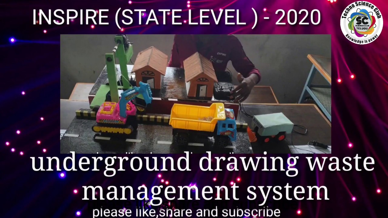 underground drawing waste management system - INSPIRE SCIENCE