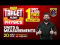 TARGET JEE 2027: Physics - Units & Measurements | Xylem JEEnius