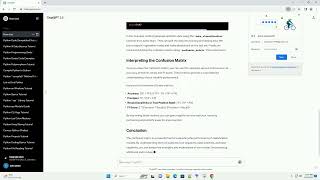confusion matrix in machine learning python code