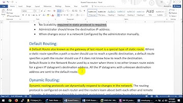 Lecture2(300-101)-Configure and Verify Static, Default & VRF Lite