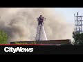 Brampton crews fight industrial fire