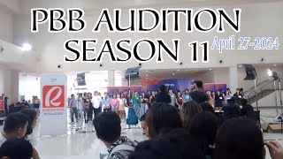 DURING PBB AUDITION SEASON 11 APRIL 27-2024 || ALMOST 5K ANG NAKIKIPAGSALAPARAN! by Jane Castillo VLOG 258 views 1 day ago 9 minutes, 46 seconds