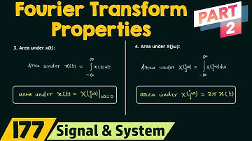 Eigenschappen van Fourier-transformatie (Deel 2)
