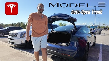 Tesla Feature Spotlight | Hands-Free Trunk Setup |