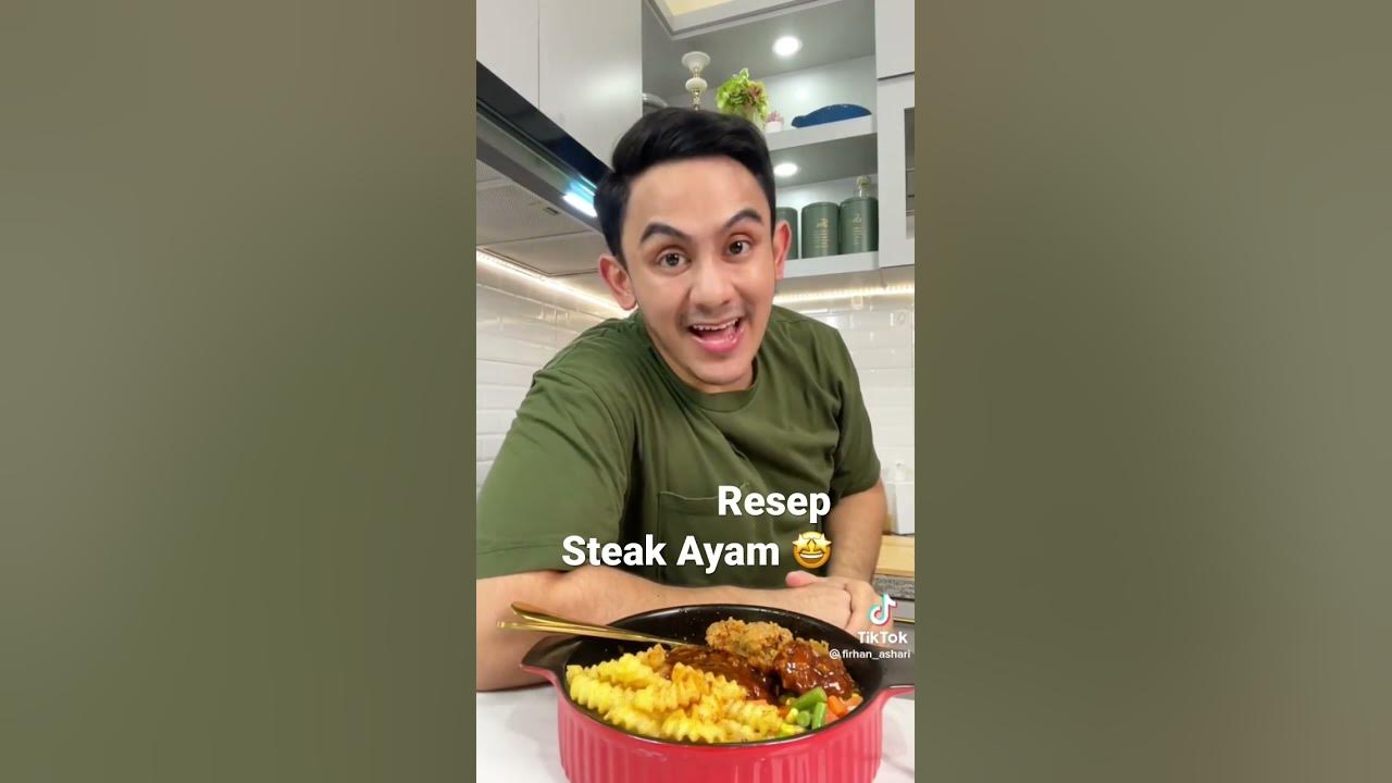 Cara membuat steak ayam crispy kriuk simple rumahan