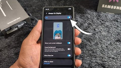 How to Enable Always On Display in Samsung Galaxy S25 Ultra/S25 Plus/S25 Edge/S25
