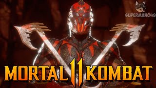 AWESOME 45% KABAL COMBO!  Mortal Kombat 11: 'Kabal' Gameplay