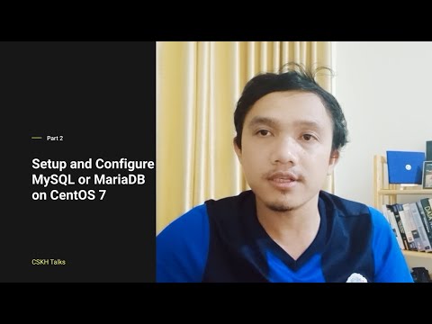 Setup and Configure MySQL or MariaDB on CentOS 7