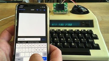 TTY Machine to Bluetooth CLUE Interface #adafruit