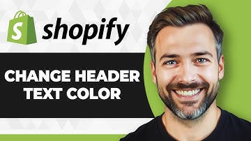 How to Change Header Text Color in Shopify (Full 2025 Guide)