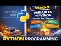 Python Variables Explained – Lecture 5 | Section 3 Overview (Beginner Guide)