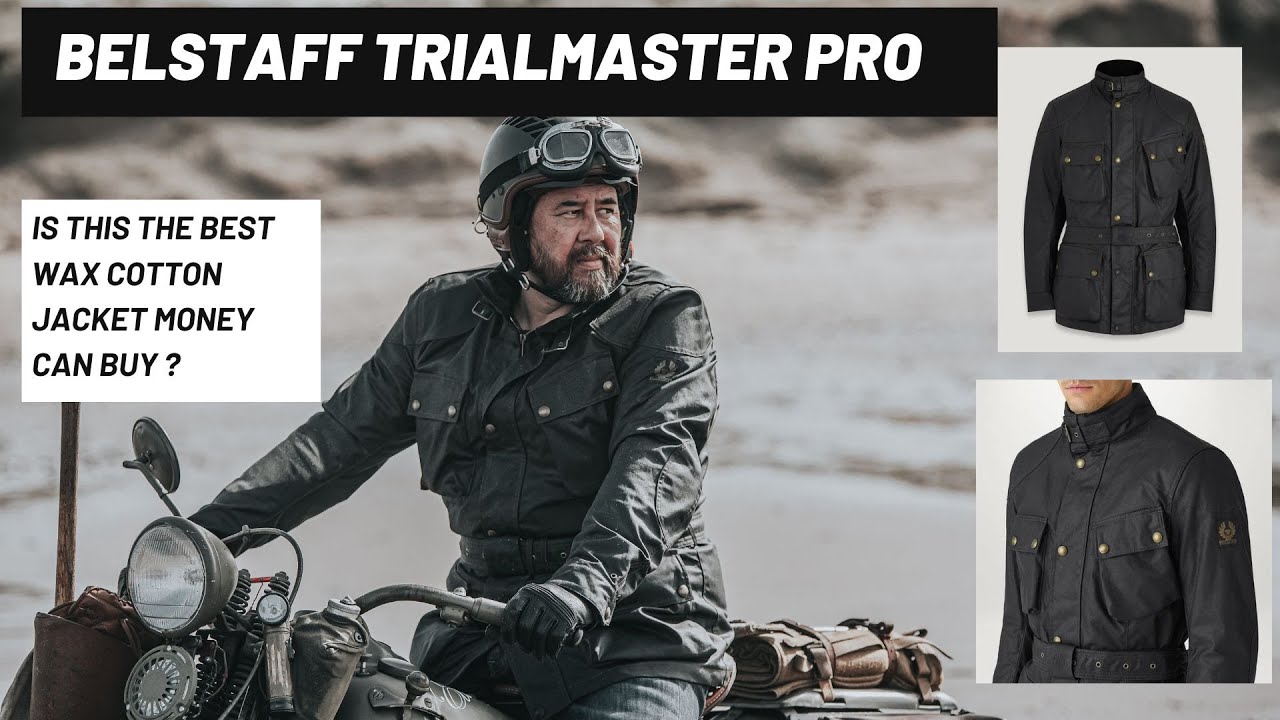 Belstaff Trialmaster Pro jacket review - YouTube